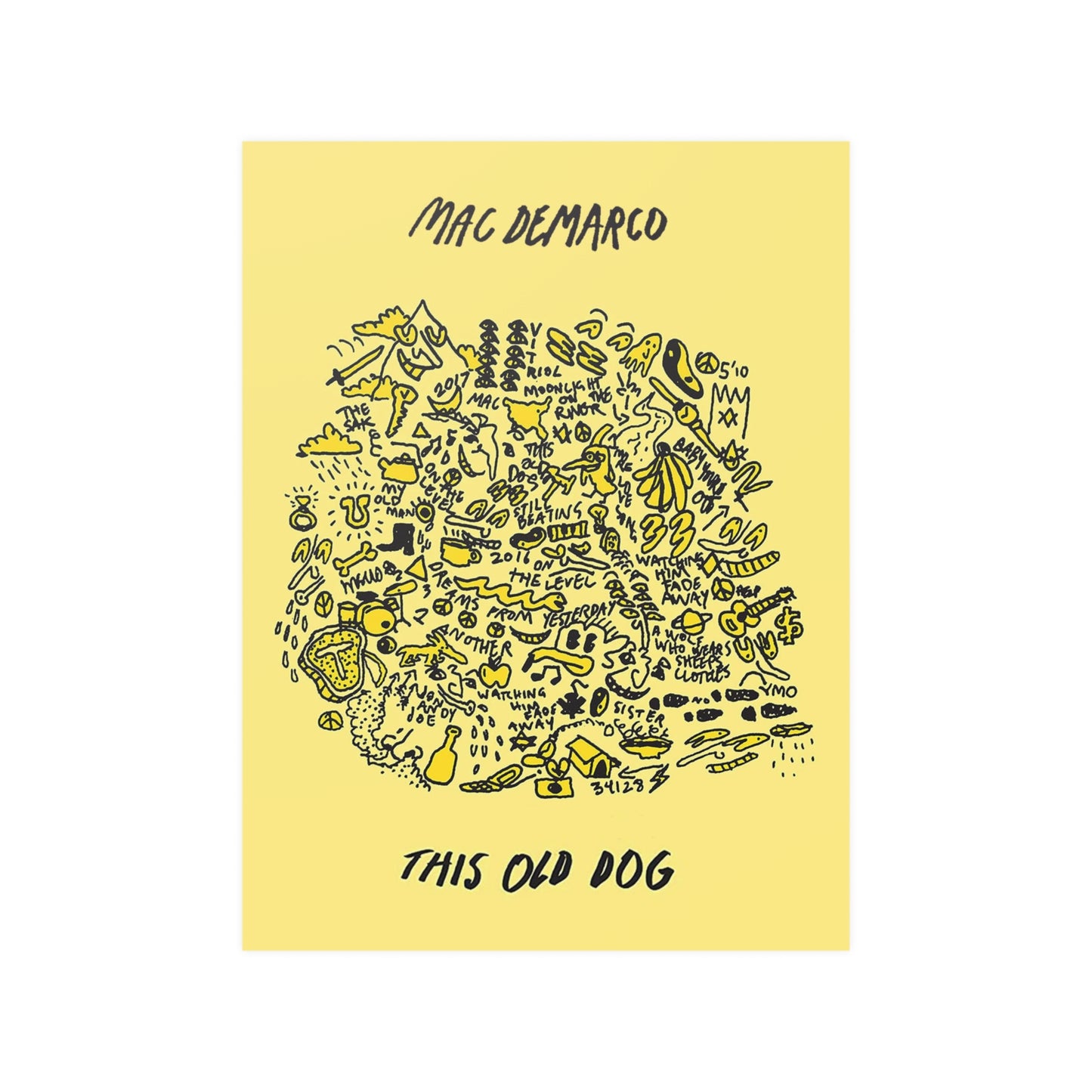 Mac Demarco This Old Dog Poster.