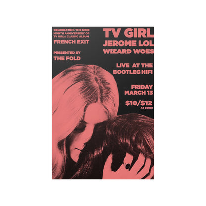 TV Girl French Exit Poster.