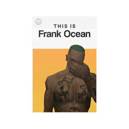 This Is Frank Ocean Meme Poster.