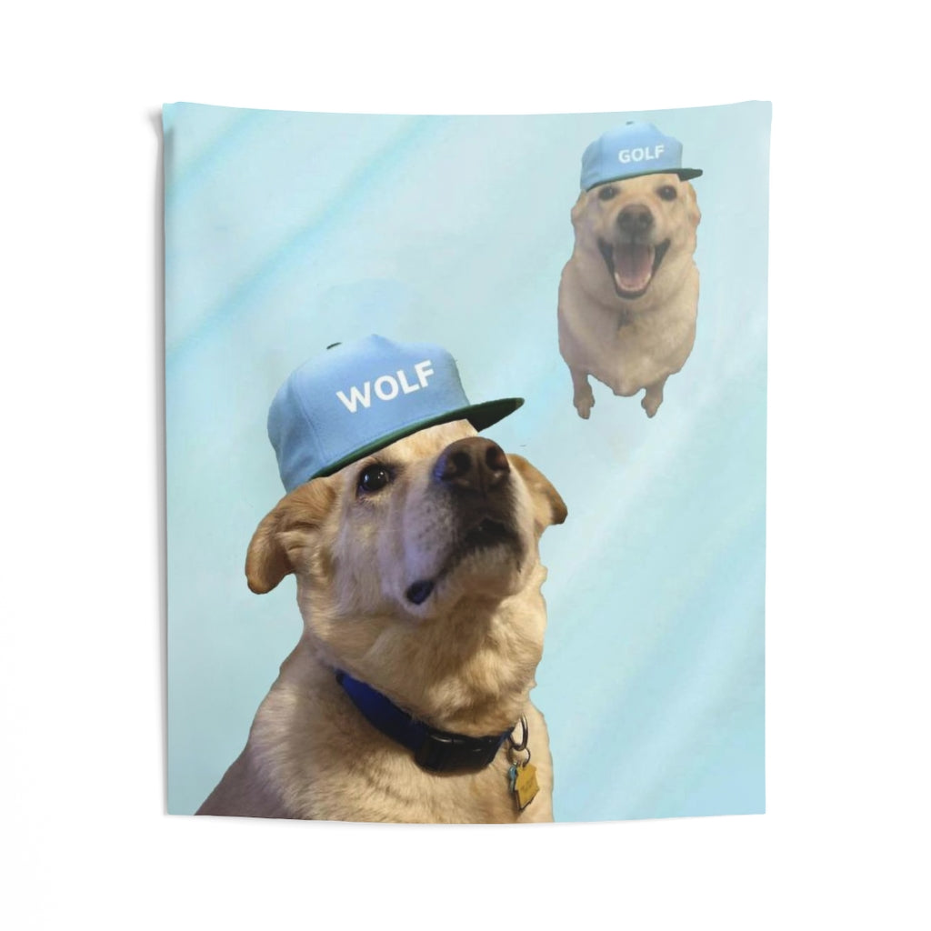 34.99 Tyler The Creator "woof" Wall Tapestry - coreprints coreprints Tyler The Creator "woof" Wall Tapestry 