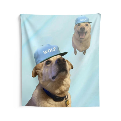 34.99 Tyler The Creator "woof" Wall Tapestry - coreprints coreprints Tyler The Creator "woof" Wall Tapestry 