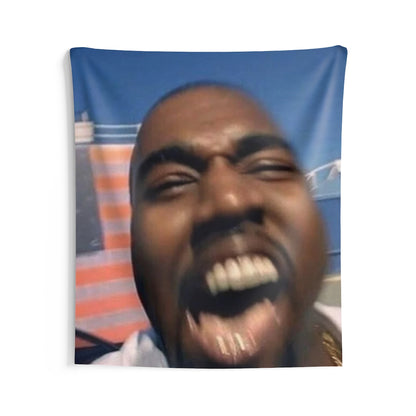 34.99 Yeat Kanye West Wall Tapestry - coreprints coreprints Yeat Kanye West Wall Tapestry 