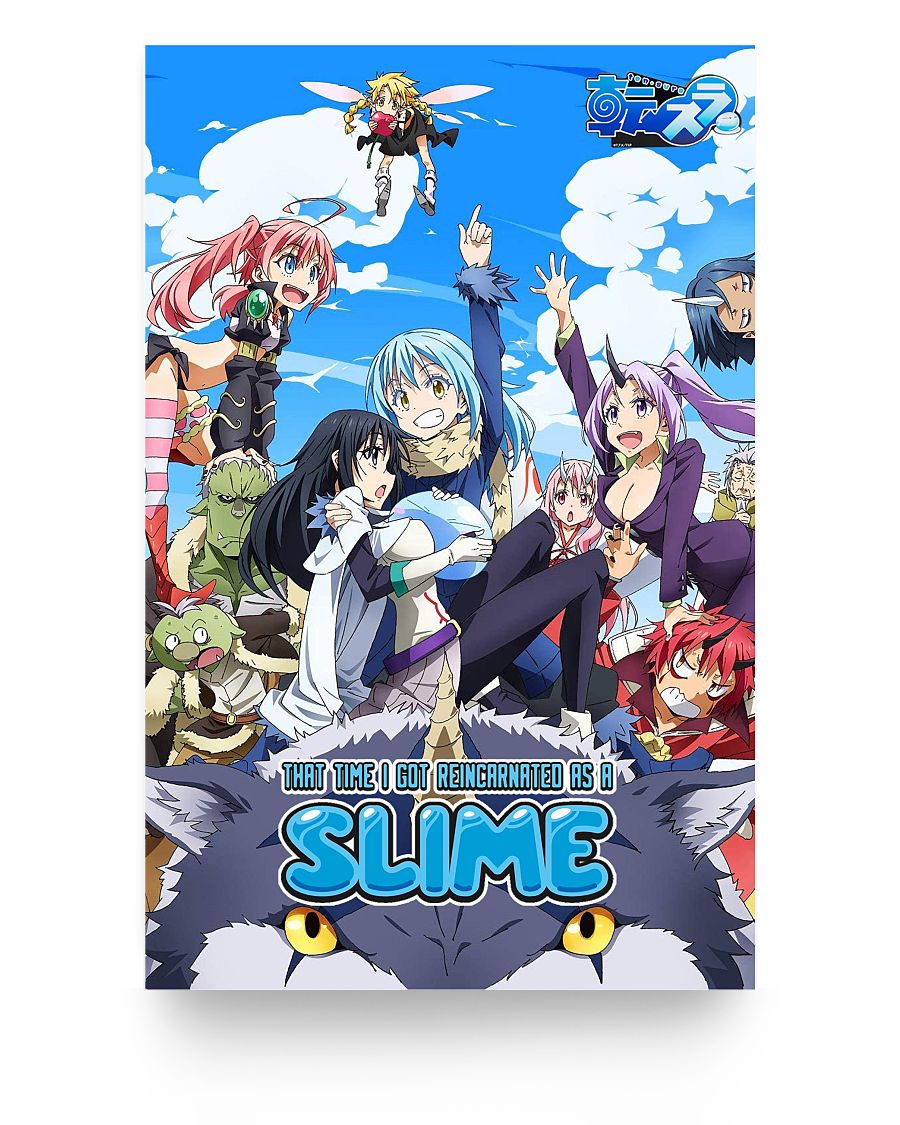 8.99 That Time I Got Reincarnated as a Slime Poster - coreprints coreprints That Time I Got Reincarnated as a Slime Poster 