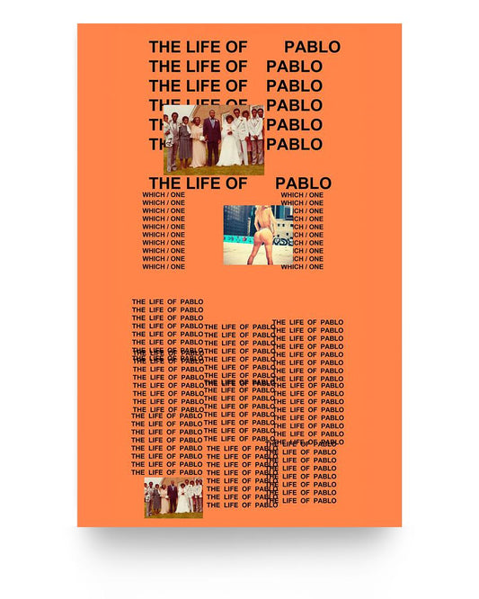 8.99 Kanye West Life of Pablo Poster - coreprints coreprints Kanye West Life of Pablo Poster 