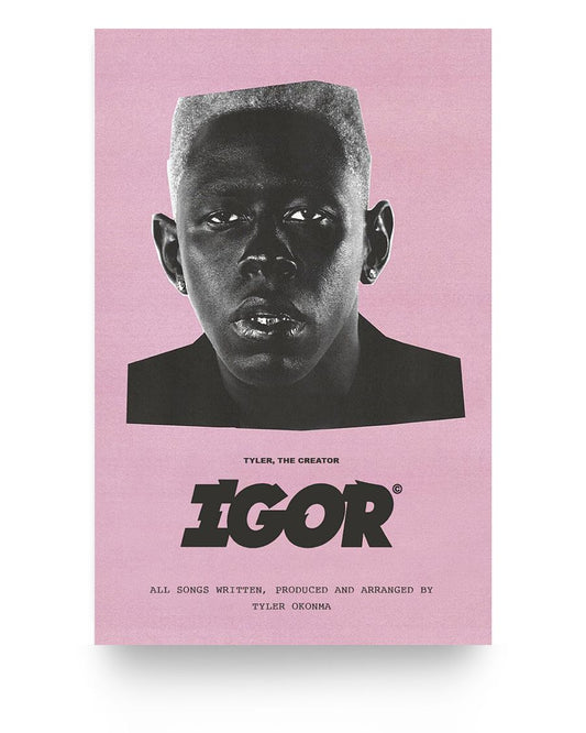 8.99 Tyler The Creator Igor Poster - coreprints coreprints Tyler The Creator Igor Poster 